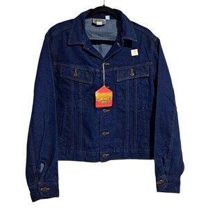 NOS Vintage 80s/90s Branders by Dickies Denim Trucker Jacket Size 42 USA Made De